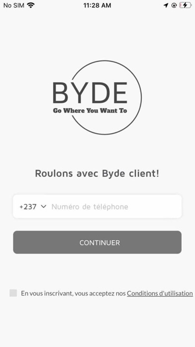 Byde Passenger Screenshot