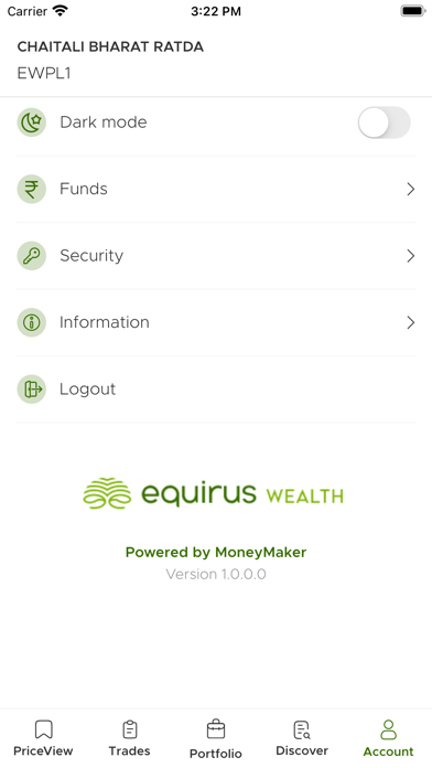 Equirus Trading Screenshot