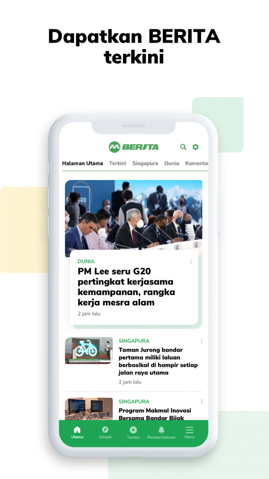 #1. BERITA Mediacorp (iOS) By: Mediacorp Pte Ltd