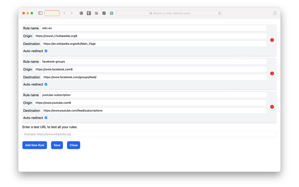 Page Redirect (macOS) Podle: Tuan Nguyen Page Redirect (macOS) Podle: Tuan Nguyen