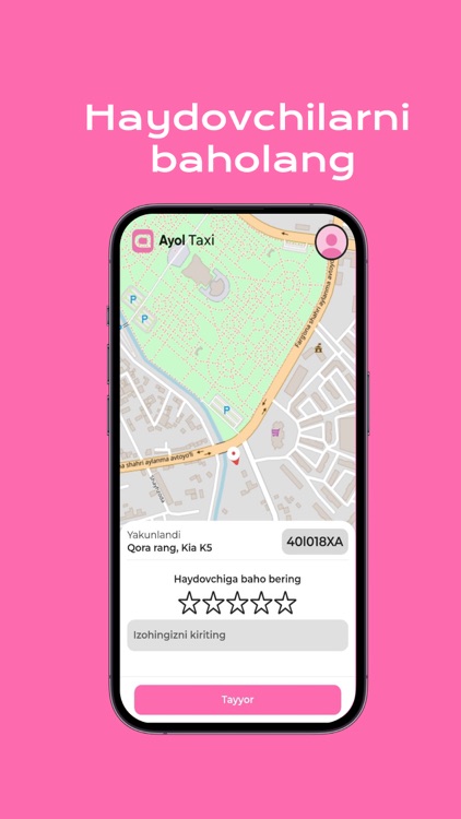 AyolTaxi | Mijozlar Uchun screenshot-5