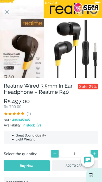 Seya Online Shopping Sri Lanka Screenshot