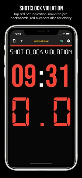 Game screenshot BT Basketball Shotclock apk