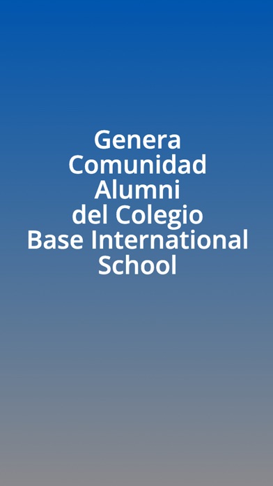 Alumni Colegio Base Screenshot