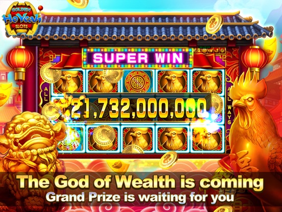 Slots GoldenHoYeah-Casino Slot iPad app afbeelding 1