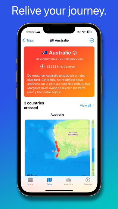 Swan: Travel Journal Screenshot