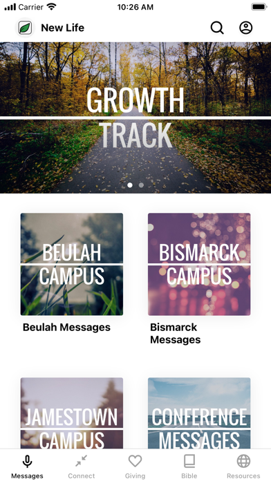 ND New Life Church Screenshot