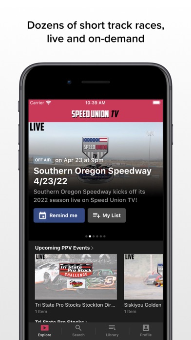 Speed Union TV Screenshot