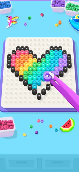 Game screenshot Bead Art: Coloring Games mod apk