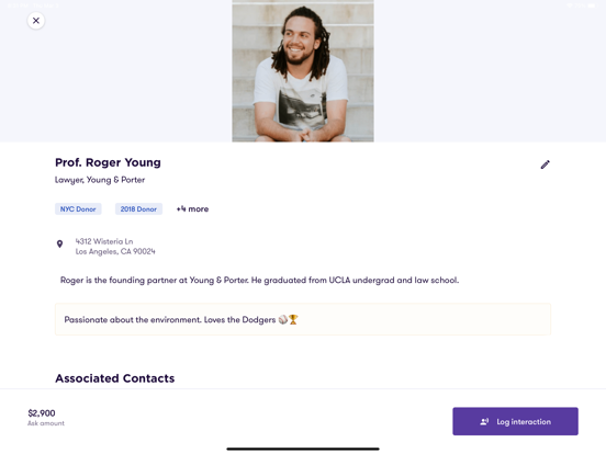 Numero CallTime iPad screenshot 4 - Productivity app