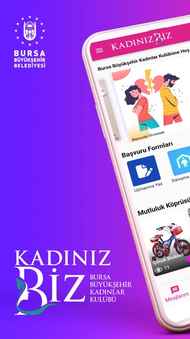Bursa Büyükşehir Kadın Kulübü Screenshot