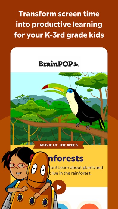 BrainPOP Jr. Screenshot