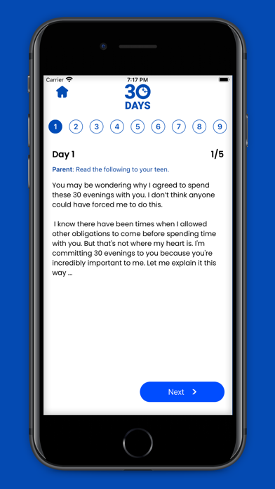 30 Days: Parents & Teens Screenshot
