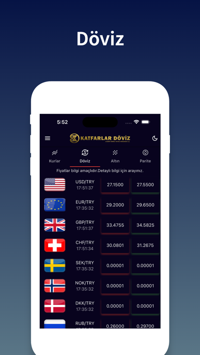Katfarlar Döviz Screenshot