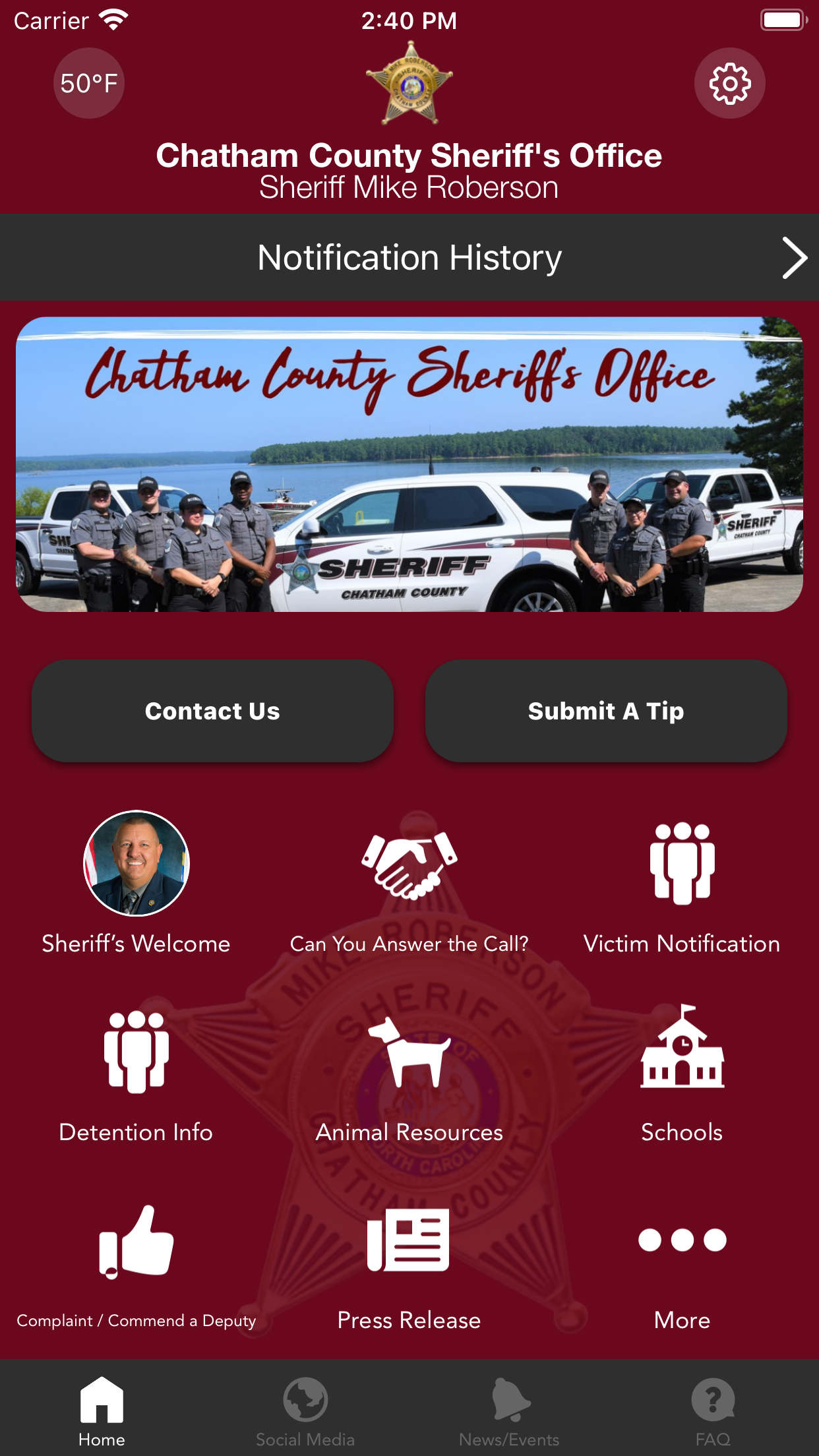 Chatham County Sheriff NC