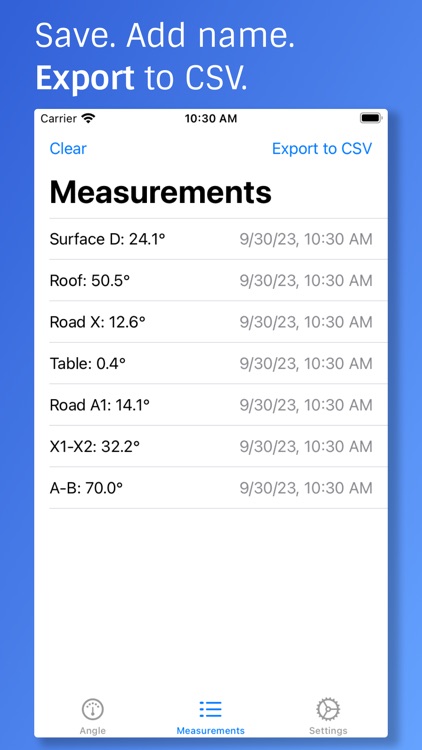 Angle Level - Precise Measure