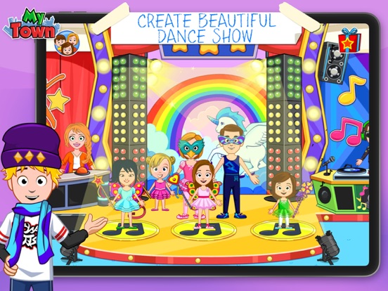 My Town - Dance School Stories iPad screenshot 2 - Education app