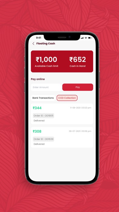 Foodmine Rider App Screenshot