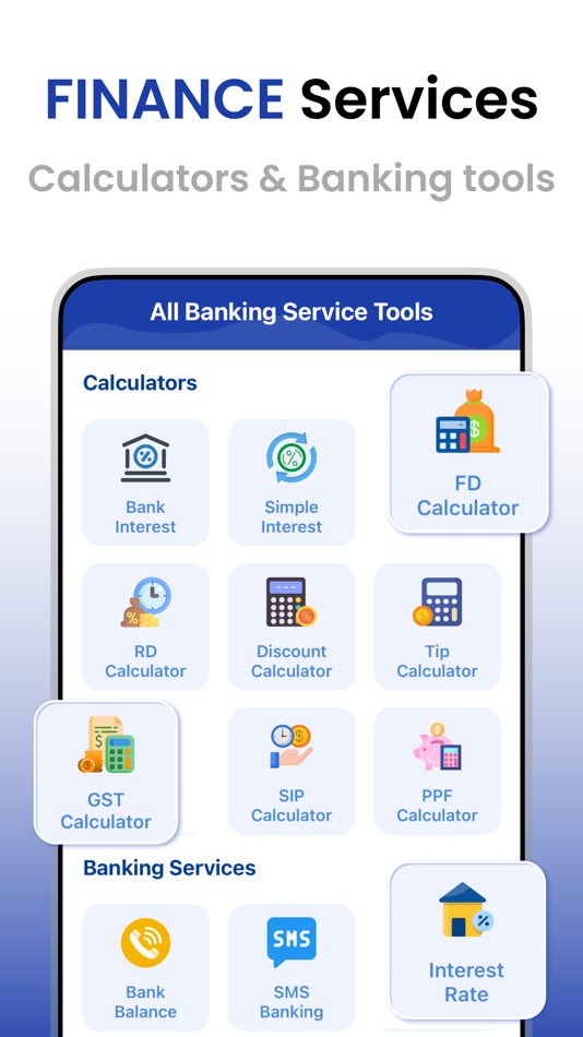 #1. GST Calculator - Banking Tools (iOS) 由: Amiben Kevadiya