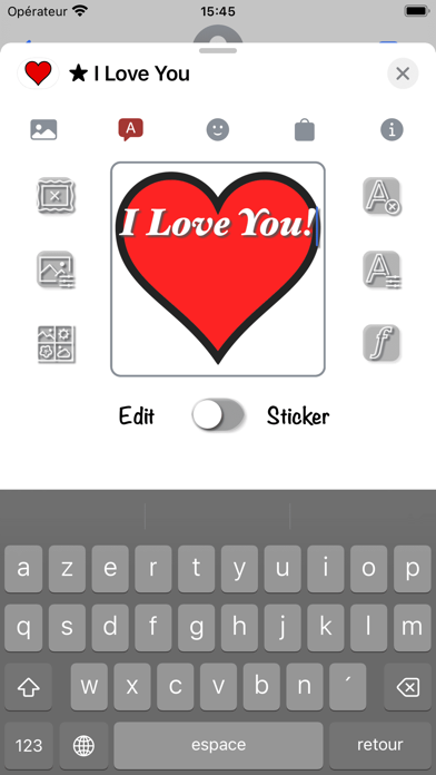 私はあなたを愛して • Stickers and Emojiのおすすめ画像5
