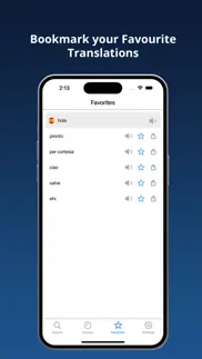 spanish italian dictionary + iphone screenshot 4