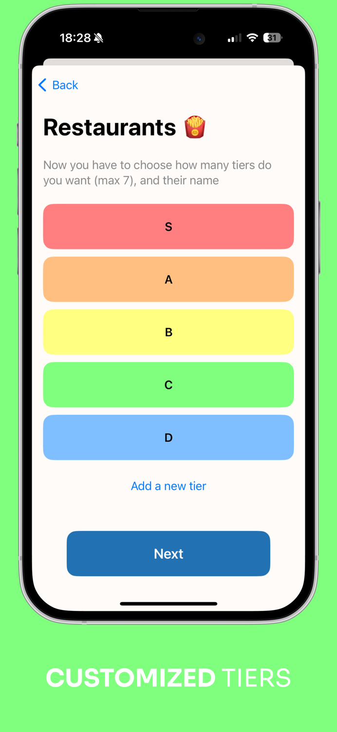 Tier List  Ranking Maker