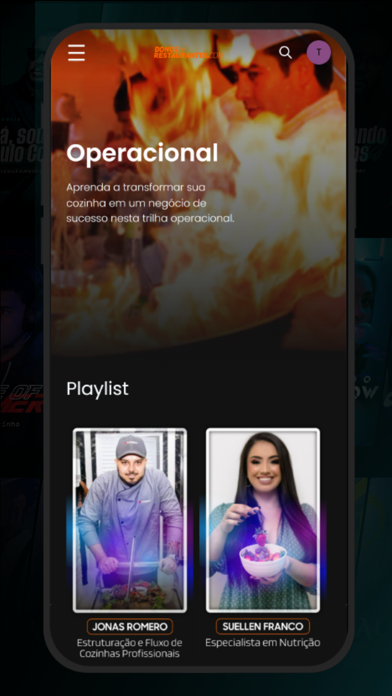Portal Donos de Restaurantes Screenshot