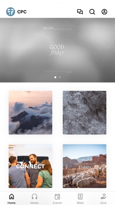 Connection Point Church App Screenshot