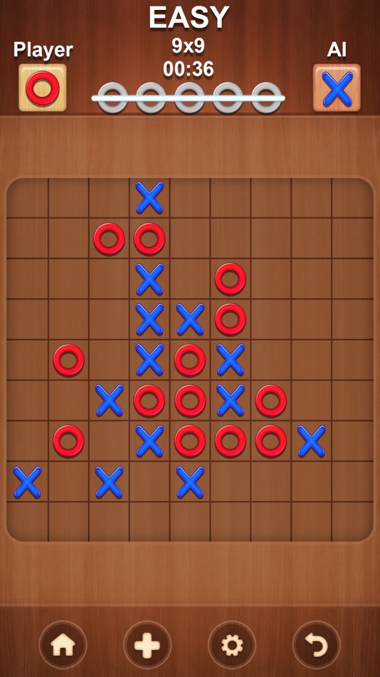 #2. Tic tac toe - 2 player xo game (iOS) Podle: Shobha R