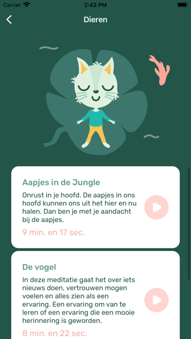 Kindermeditaties Screenshot