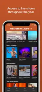 Western Folklife TV screenshot #3 for iPhone