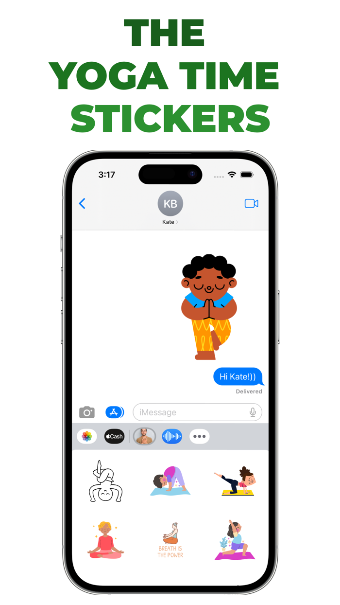 The Yoga Time stickers