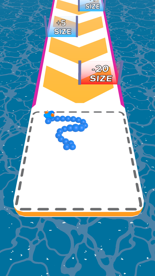 #2. Snake Control Race (iOS) 由: Ela Game