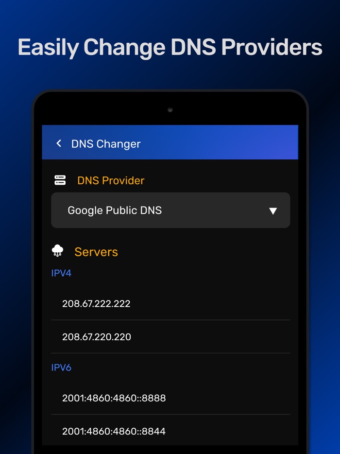 DNS Changer - Secure VPN Proxy