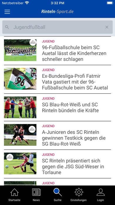 Rinteln Sport Screenshot