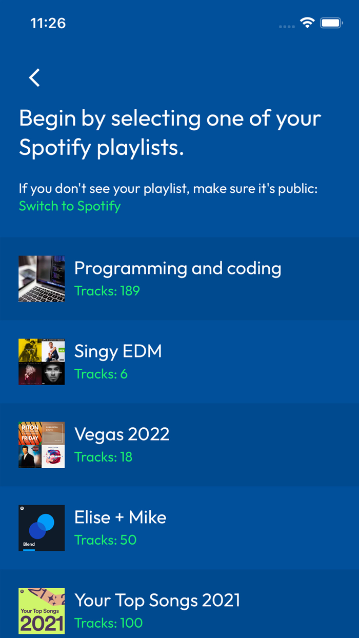Powerd Music-Video Intervals
