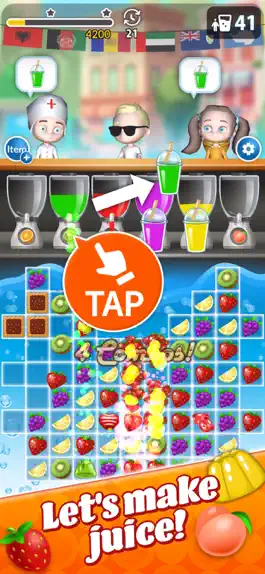 Game screenshot Match3: Fresh Juice Fever mod apk