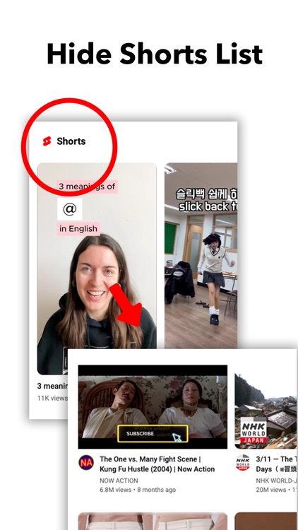 No Shorts for YouTube