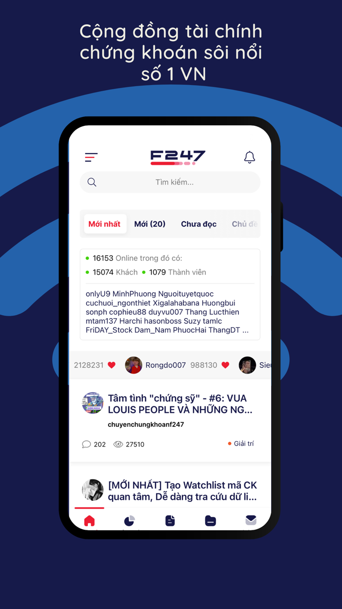 F247 Tài chính Chứng khoán