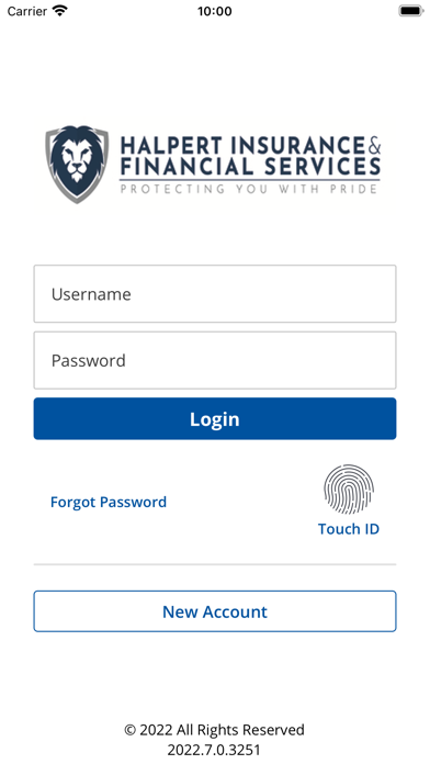 Halpert Insurance Online Screenshot