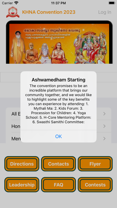 KHNA-conventionapp app screenshot