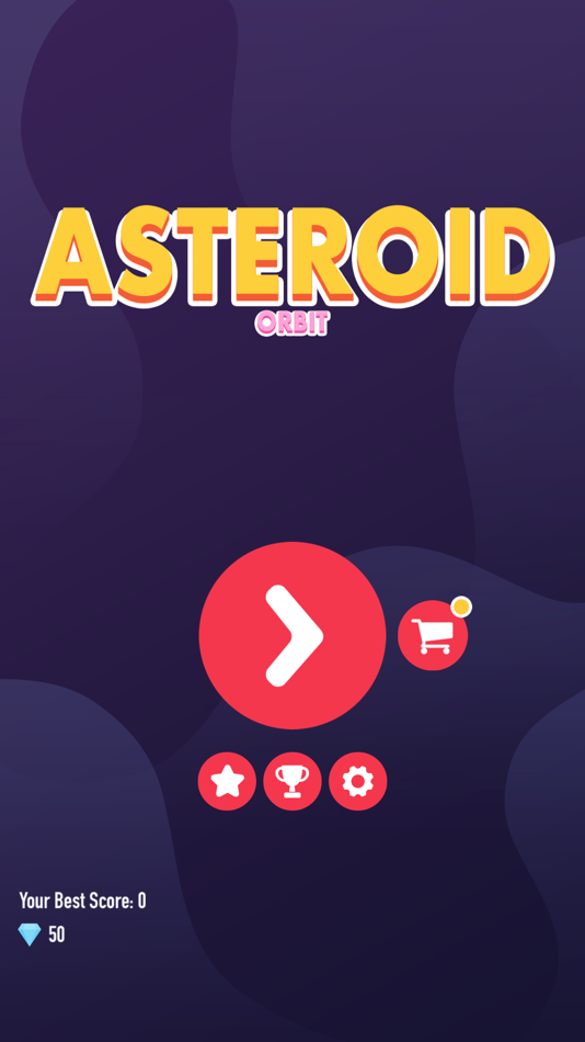 #1. Asteroid Orbit: Swipe to move (iOS) Podle: Sameh Aly