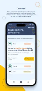 Squeeze Insurance screenshot #6 for iPhone
