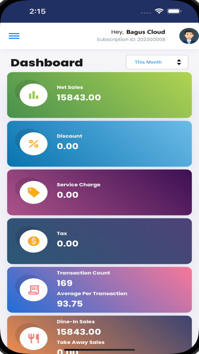 Bagus Cloud Screenshot