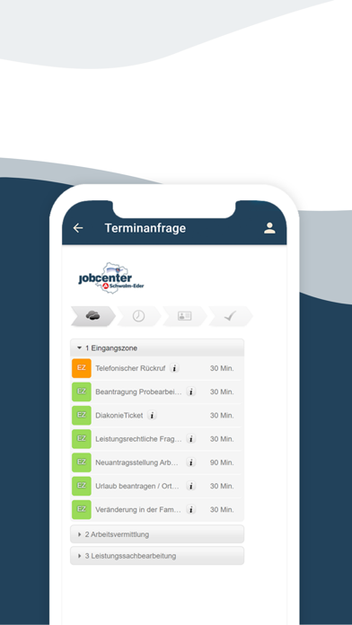Jobcenter Schwalm-Eder Screenshot