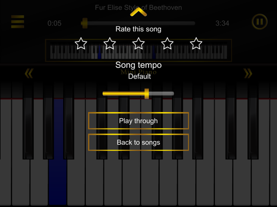 Mini Piano ® iPad screenshot 5 - Music app