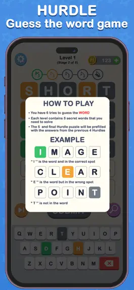 Game screenshot Hurdle - Guess The Word apk