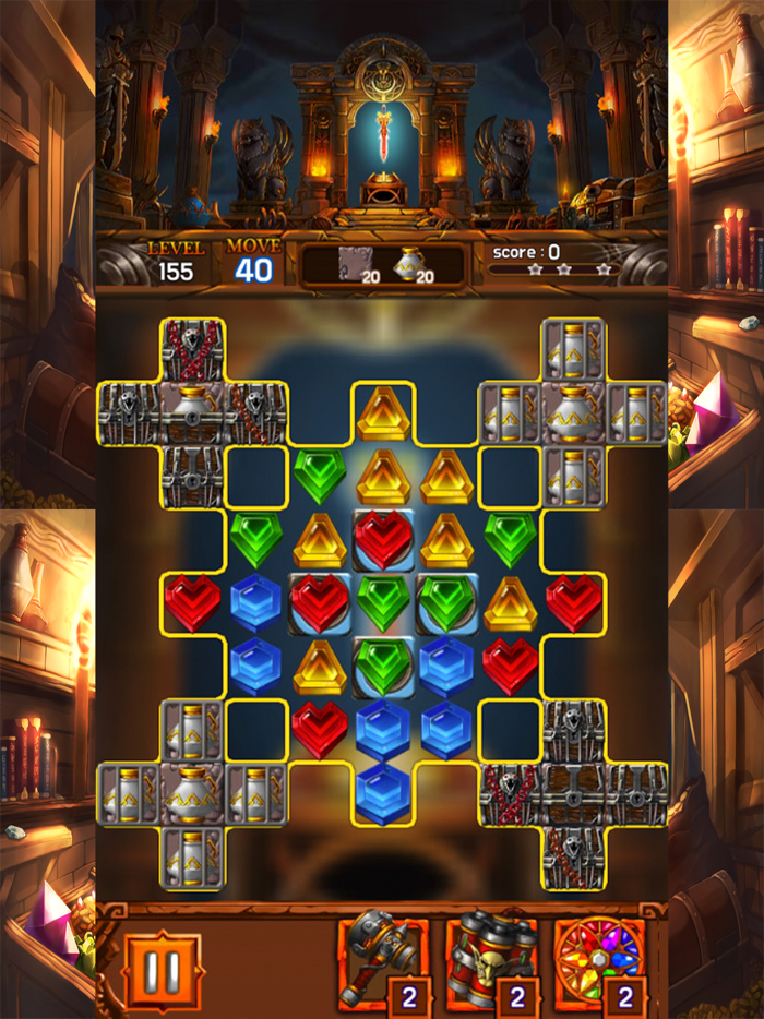 Jewel Sword Match3 puzzle