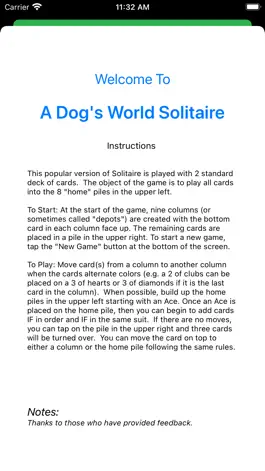 Game screenshot Dog's Life - Double Solitaire hack