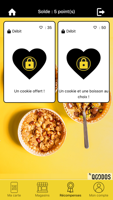 Le Cookie Store-ma fidélité Screenshot